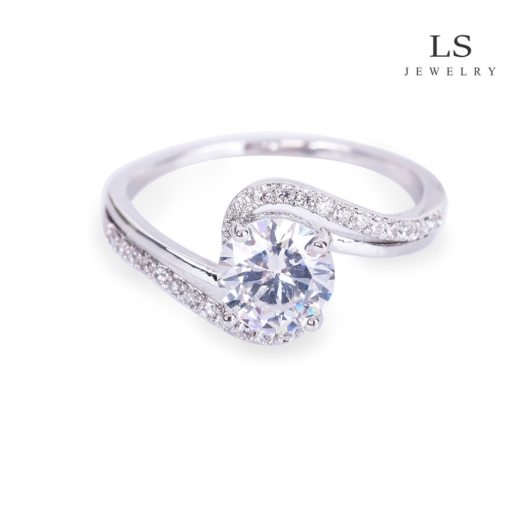 ราคาและรีวิวjewelry แหวนแพลตตินั่ม แหวนแฟชั่น แหวนสุภาพสตรี แหวนเงิน แหวนคู่รัก แหวนเงิน แหวนนำโชค เครื่องประดับ 715r