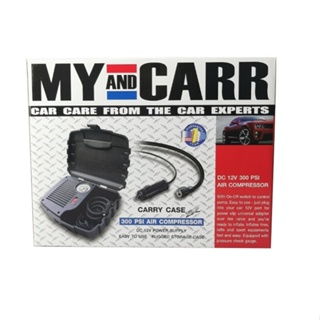 ภาพหน้าปกสินค้าMY&CARR ปั๊มลมไฟฟ้า เครื่องปั้มลมไฟฟ้า #Carry Case [EX] สำหรับรถยนต์ ลิขสิทธิ์แท้100% ที่เกี่ยวข้อง