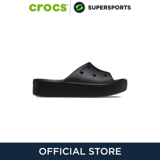 CROCS Classic Platform รองเท้าแตะแบบสวมผู้หญิง