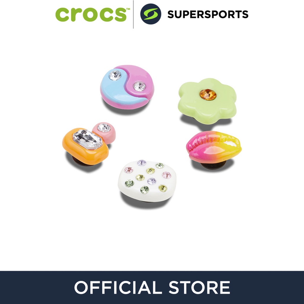 ภาพสินค้าCROCS Jibbitz Technicolor 5-Pack ตัวติดรองเท้า จากร้าน crocs_officialstore บน Shopee ภาพที่ 2