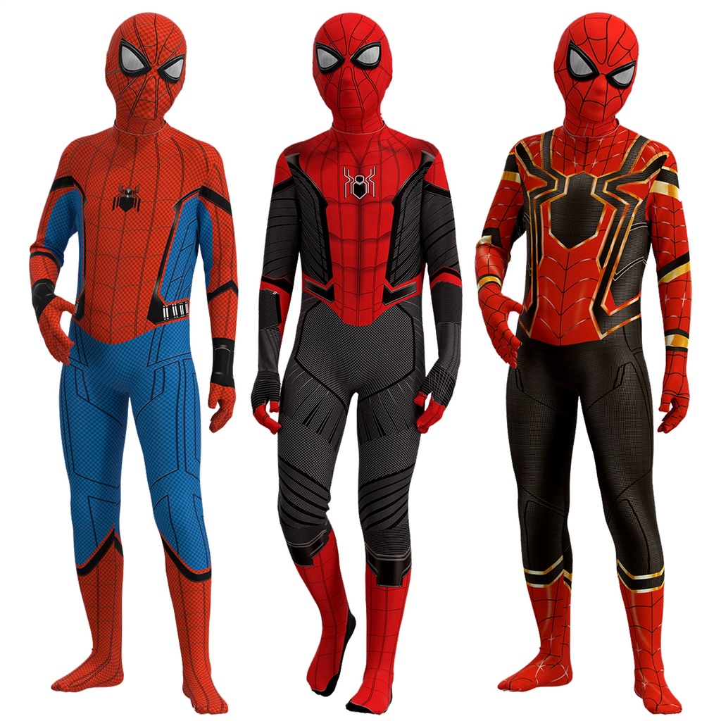 halloween-childrens-suit-marvel-spider-man-childrens-costume-role-playing-superhero-uniform