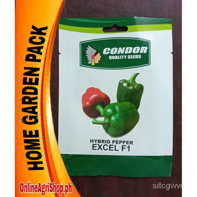 EXCEL F1 HYBRID BELLPEPPER 50เมล็ด (CONDOR) EXPA | Shopee Thailand