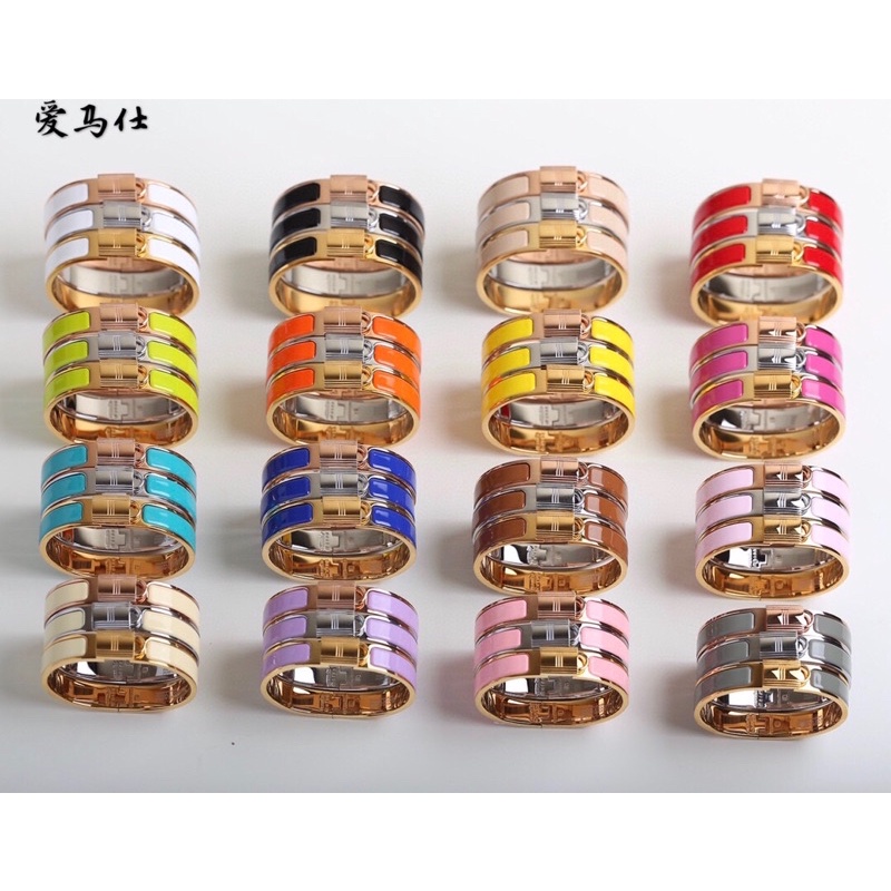 พรี-ราคา2500-hermes-clic-cadenas-bangles-สร้อยข้อมือ