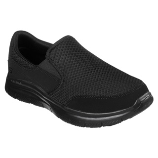 ภาพขนาดย่อของภาพหน้าปกสินค้าSkechers สเก็ตเชอร์ส รองเท้าผู้ชาย Men Work Flex Advantage Slip Resistant Mcallen Work Shoes - 77048-BBK Memory Foam Relaxed Fit จากร้าน skechers_officialshop บน Shopee