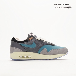 ☜Kasina x  Nike Air Max 1 Won-Ang 2206 รองเท้าวิ่งเรียบจริงรับประกันคุณภาพ2022รองเท้าผ้าใบผู้ชาย