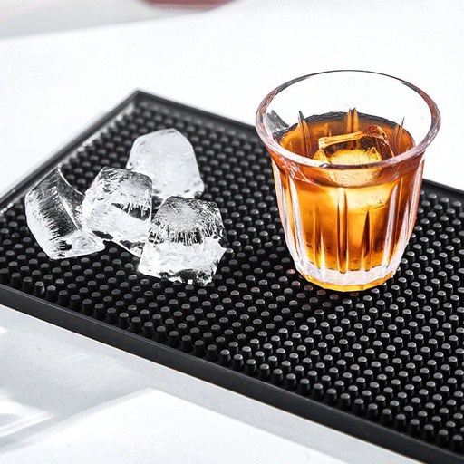 แผ่นรองเคาเตอร์บาร์-แผ่นยางกันลื่น-แผ่นยางรองชงกาแฟ-bar-mat-ag666