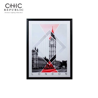 CHIC REPUBLIC LONDON/45x60,ภาพติดฝาผนัง  – สี หลากสี