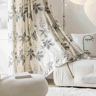 Modern Country Cotton Linen Print Curtains Rustic Flowers Blackout Curtains For Living Room Bedroom Windows Custom Curta