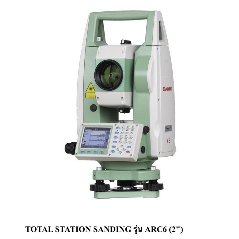 กล้องtotal-station-ยี่ห้อ-sanding-รุ่น-arc-6-non-prism-600-m-2-หน้าจอ