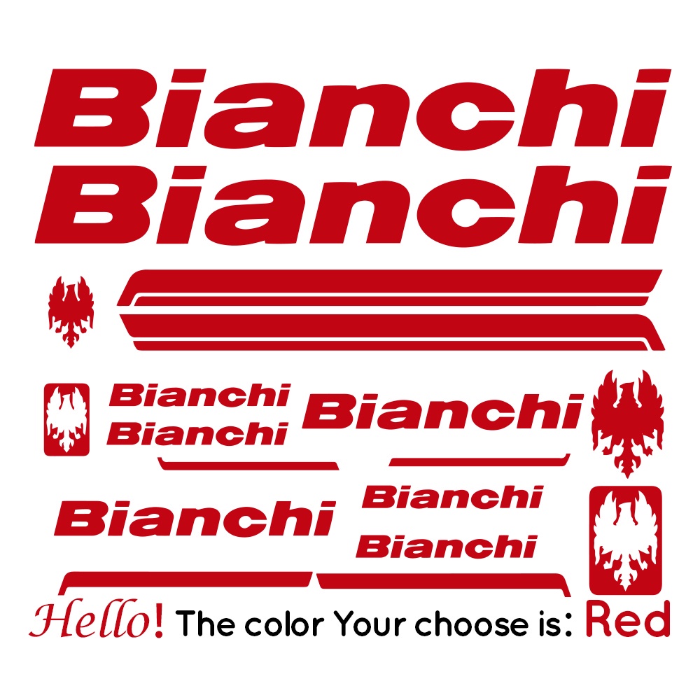 Bianchi decal stickers for mountain bikes / road bikes Shopee Thailand