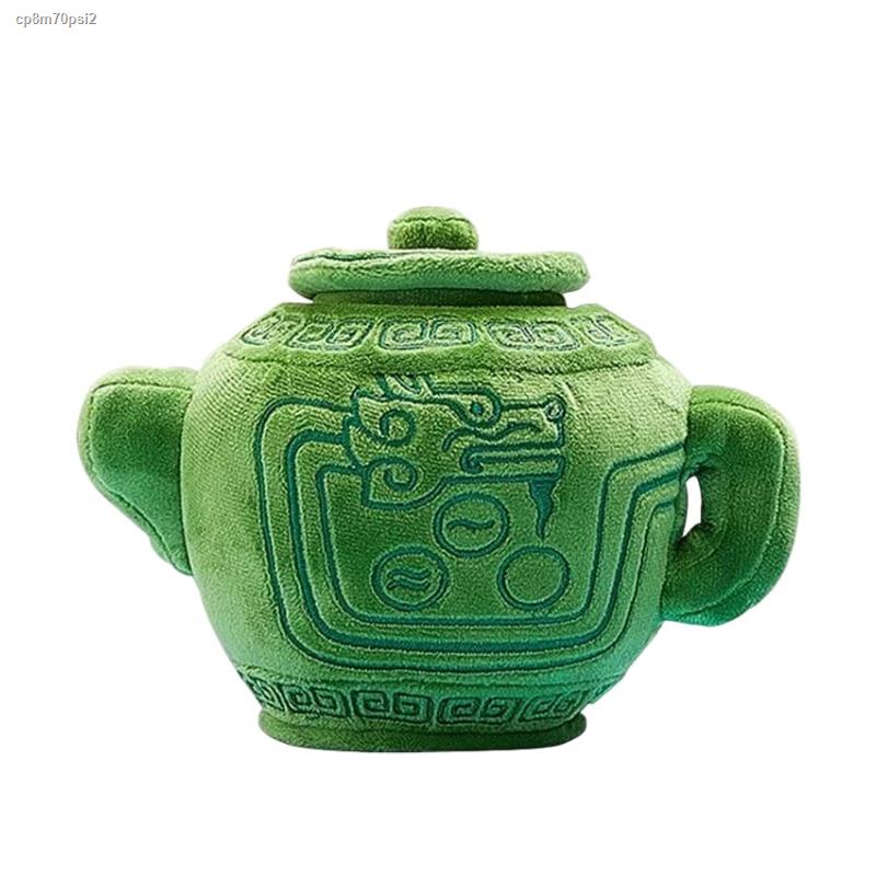 Genuine Wish Dragon Plush Toy Magic Teapot Stuffed Figure Wish Dragon