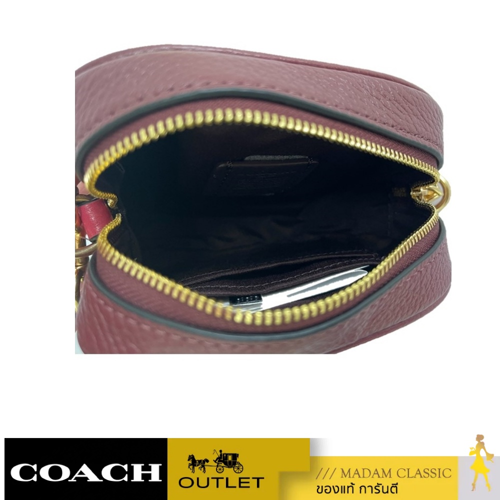 Coach 7057 Mini Dempsey Camera Bag In Chestnut sold Strwbrry Hze