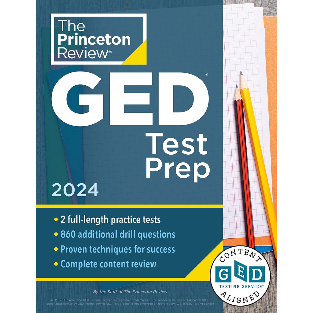 Asia Books หนังสือภาษาอังกฤษ PRINCETON REVIEW, THE GED TEST PREP, 20 Shopee Thailand