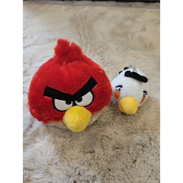 ตุ๊กตา-angry-bird-มือสอง-สีแดงแถมสีขาว