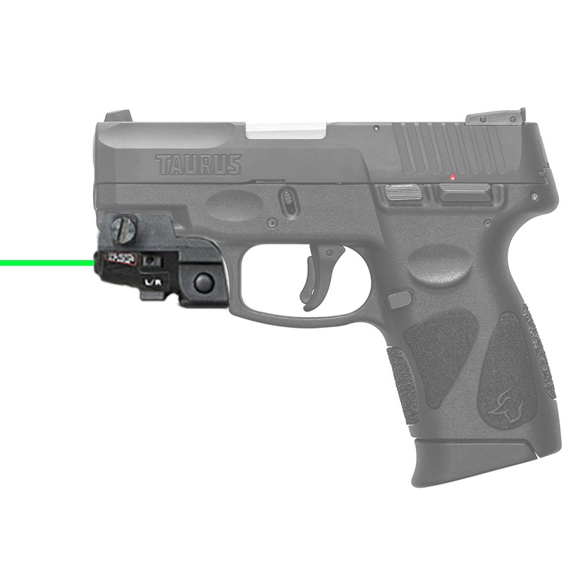 Tactical Mini Taurus G2C Glock 17 19 CZ 75 Rechargeable Green Laser Dot
