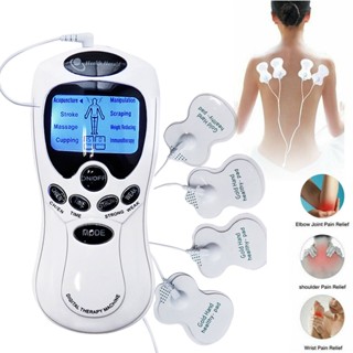 ₪Massager กายภาพบำบัดความถี่ต่ำ 8 โหมด  การฝังเข็มเครื่องนวดดิจิตอลเครื่องกระตุ้นกล้ามเนื้อไฟฟ้าอุปกรณ์สำหรับคอปวดหลัง