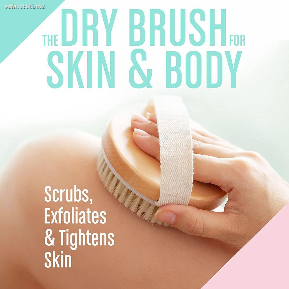 Dry Body Brush Cellulite Reduction Dry Brush Exfoliating Brush with ...