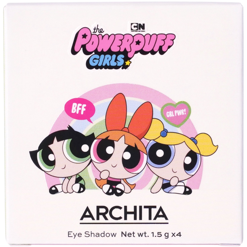 archita-the-powerpuff-girls-eye-shadow-palette-6g-อายแชโดว์