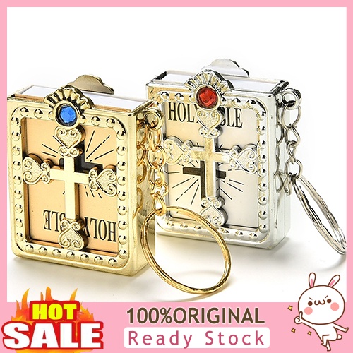 b-398-fashion-mini-holy-bible-paper-spiritual-christian-keychain-keyring