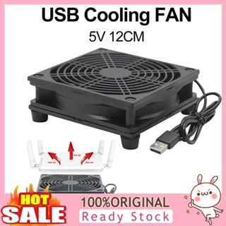 [B_398] 12cm 5V USB Power TV Set-Top Box Router Radiator Cooler Air Cooling Fan