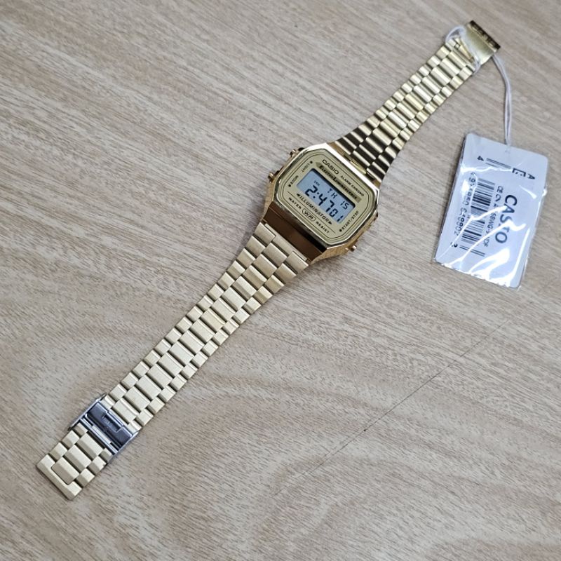 ของแท้-casio-นาฬิกาข้อมือ-รุ่น-a168wg-9wdf-รับประกันศูนย์-cmg-1-ปี