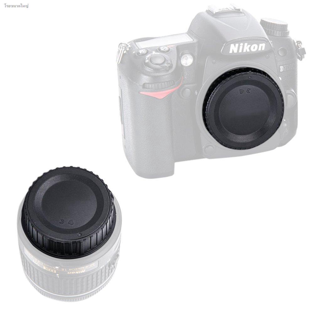 mount-f-lens-rear-cover-cap-front-camera-cap-body-for-nikon