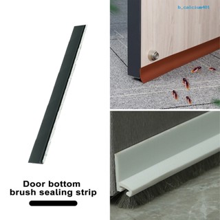 Calcium Door Bottom Brush Seal Gate Bottom Sealing Strip Stopper Soundproof Moisture Proof Prevent