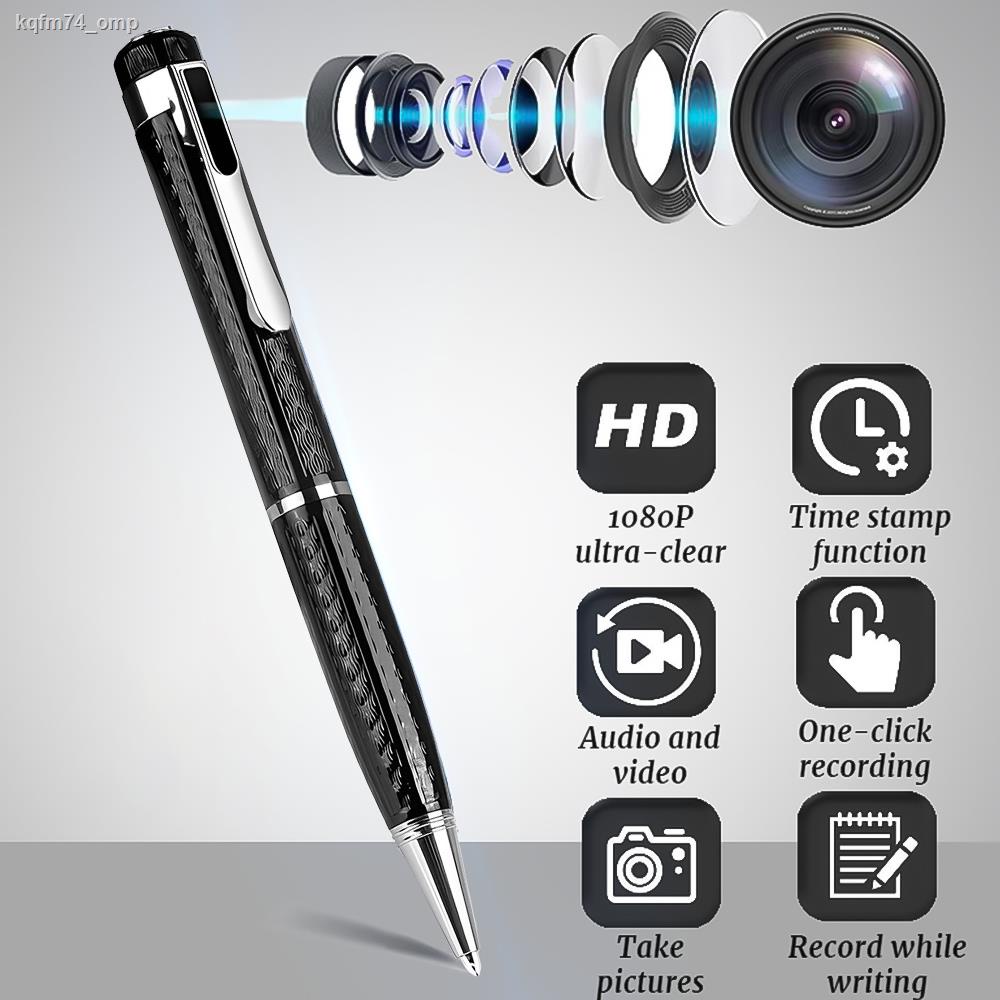 Ready Stock Full HD 1920x1080P Pen Camera กล้องรักษาความปลอดภัยกล้อง ...