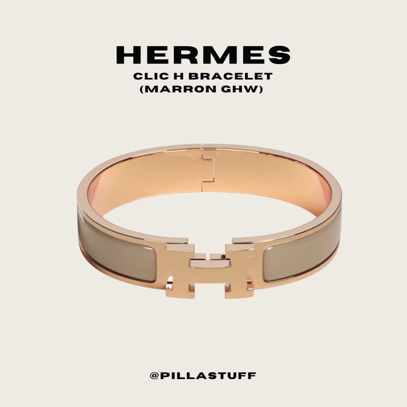[พร้อมส่ง] New🔥 Hermes Clic H Bracelet กำไลแอเมส | Shopee Thailand