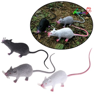 【AG】1Pc Plastic Rats Mouse Model Figures Kids Halloween Tricks Props Toy