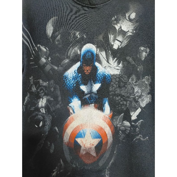 เสื้อยืด-มือสอง-ลายการ์ตูน-marvel-อก-36-ยาว-25