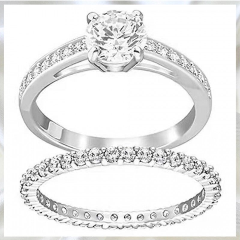 หญิง-แหวนคู่สีเงินมีสไตล์s925ใจกว้างและเรียบง่ายyแหวน-shijia-สามารถสวมใส่ได้สองชั้น-9qox