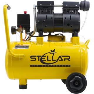 STELLAR ปั้มลมออยล์ฟรี ปั้มลม 30 ลิตร 800W รุ่น STR-30L ปั๊มลม OIL FREE ปั๊มล tire-accessories T3