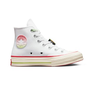 Converse รองเท้าผ้าใบ รุ่น Chuck 70 Summer Hi White - A02297CU2WTXX - สีขาว ผู้หญิง