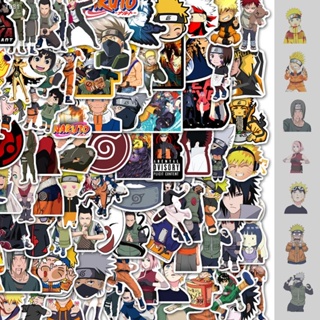 50Pcs/Set ❉ Naruto Series 02 Stickers ❉ Anime Uzumaki Naruto Uchiha Sasuke DIY Fashion Mixed Waterproof Doodle Decals St