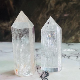 หินแท้ ควอทซ์ใส clear quartz หินสะสม