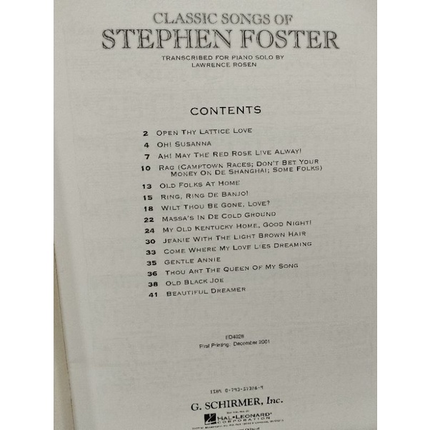 classic-songs-of-stephen-foster-piano-solo-hal-073999828924