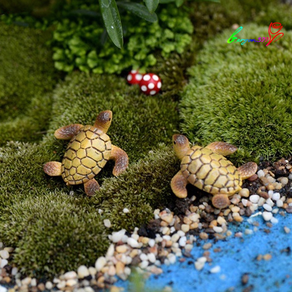 ag-2pcs-resin-turtle-model-miniature-fairy-garden-bonsai-dollhouse-figurine