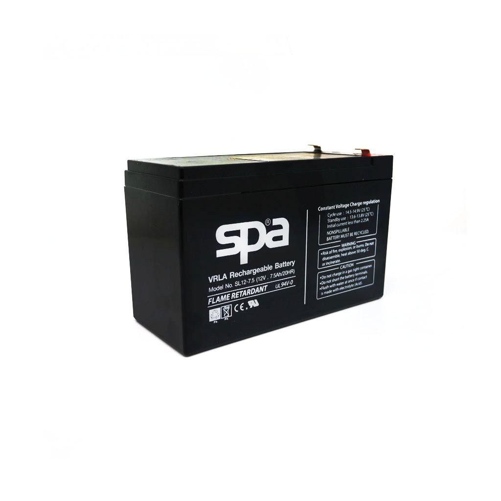 sla-battery-sl-12-7-5-spa-12v-7-5ah-แบตเตอรี่แห้ง-ออกใบกำกับภาษีได้