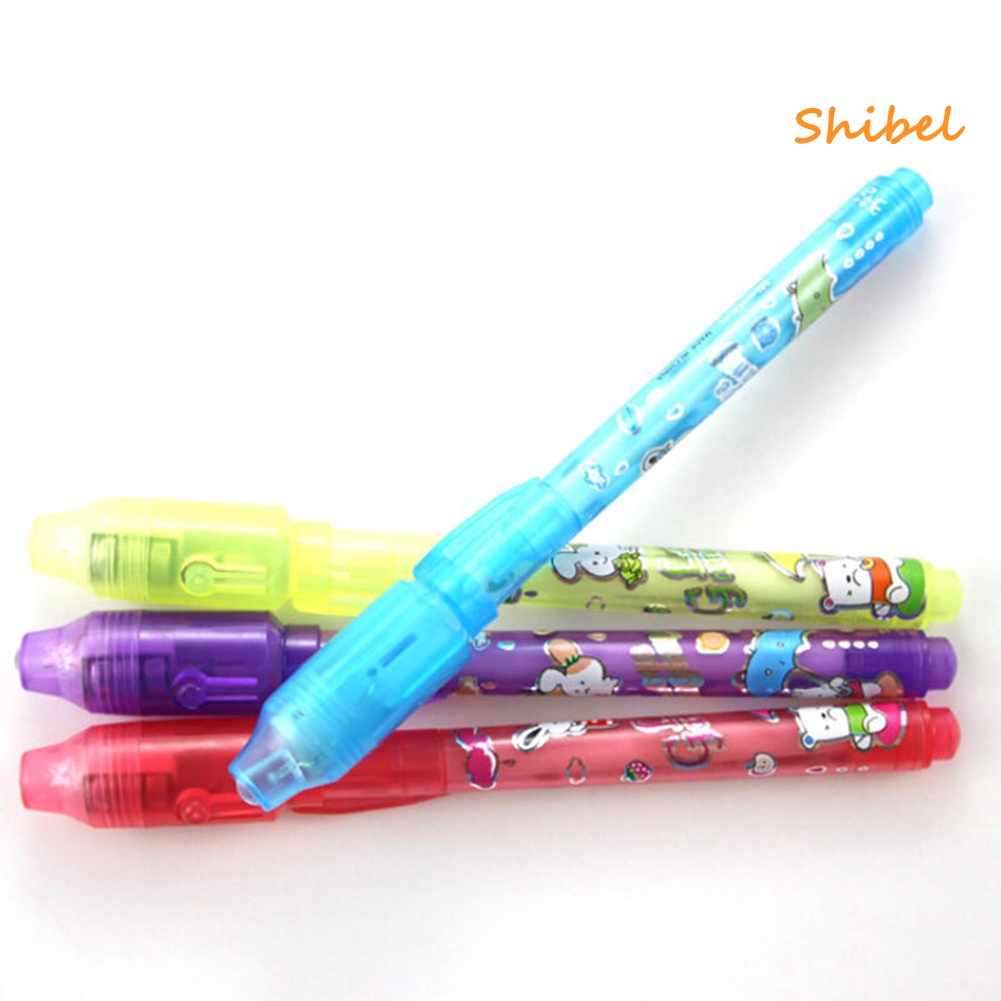 hot-ปากกาหมึกข้อความลับสร้างสรรค์พร้อมแสง-uv-black-light-kid-gift