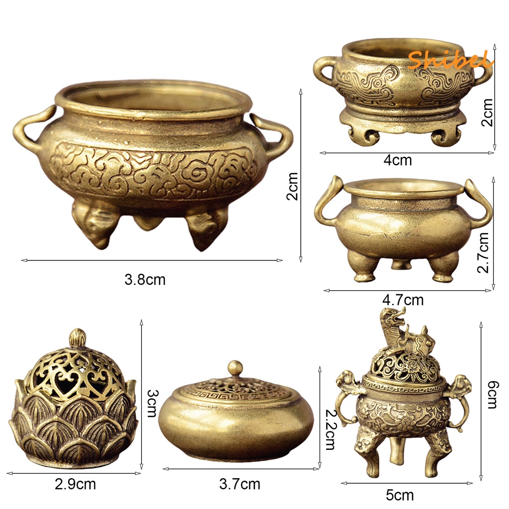 hot-ที่ใส่ธูปลายดอกบัวบรรเทาทองเหลืองธูปงานฝีมือละเอียดอ่อนสำหรับตกแต่ง-กระถางธูป-ขนาดเล็ก-สร้างสรรค์-สําหรับงานฝีมือในร่ม