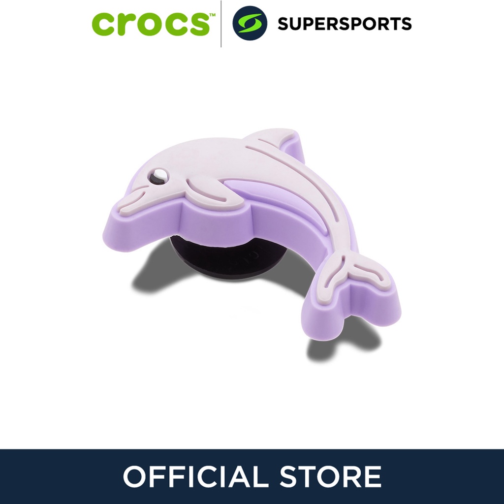 crocs-jibbitz-purple-dolphin-ตัวติดรองเท้า