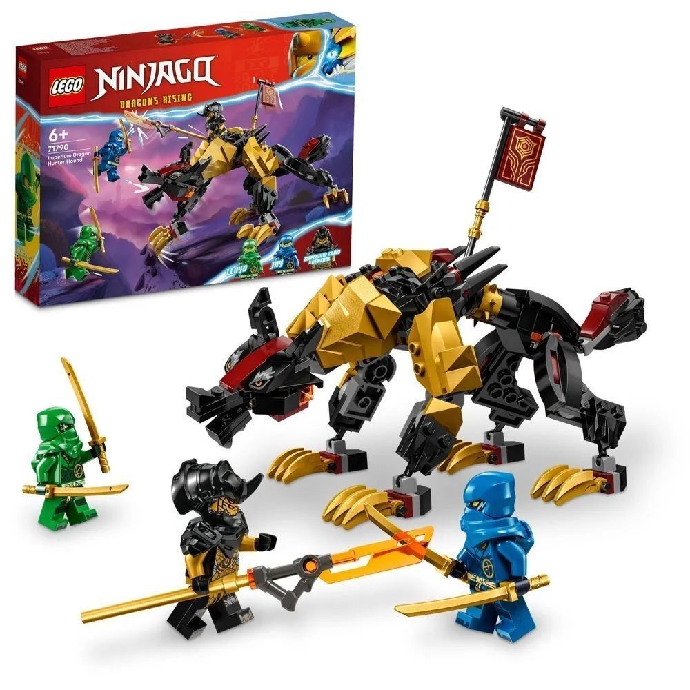 มิถุนายนใหม่-lego-building-blocks-ของเล่น-phantom-ninja-series-71790-imperial-dragon-hunter-hound-เด็กชายและเด็กหญิงขอ