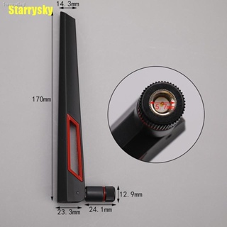 [Starrysky] 2Pcs 10 Dbi Dual Band Wifi Antenna 2.4G 5G 5.8Gh Universal Antennas Amplifier