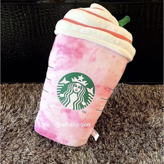 🛒 [ พร้อมส่ง ] หมอนชมพูไอศกรีม Starbucks แท้💯‼️