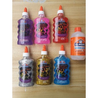 กาวกากเพชร กาวผสมกลิตเตอร์ Elmers Glue 177 ml.