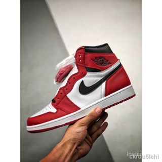 ✶100% Original Kasut รองเท้าผ้าใบ Nike Air Jordan 1 Retro High ของแท้โรงงานที่ถูกปฏิเสธสินค้าและพระเจ้า Sh!t Lรองเท้าผ้า