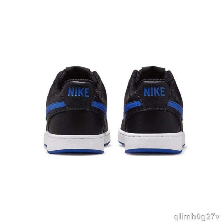 100-original-nike-classic-court-vision-low-black-whiteรองเท้าผ้าใบผู้ชาย