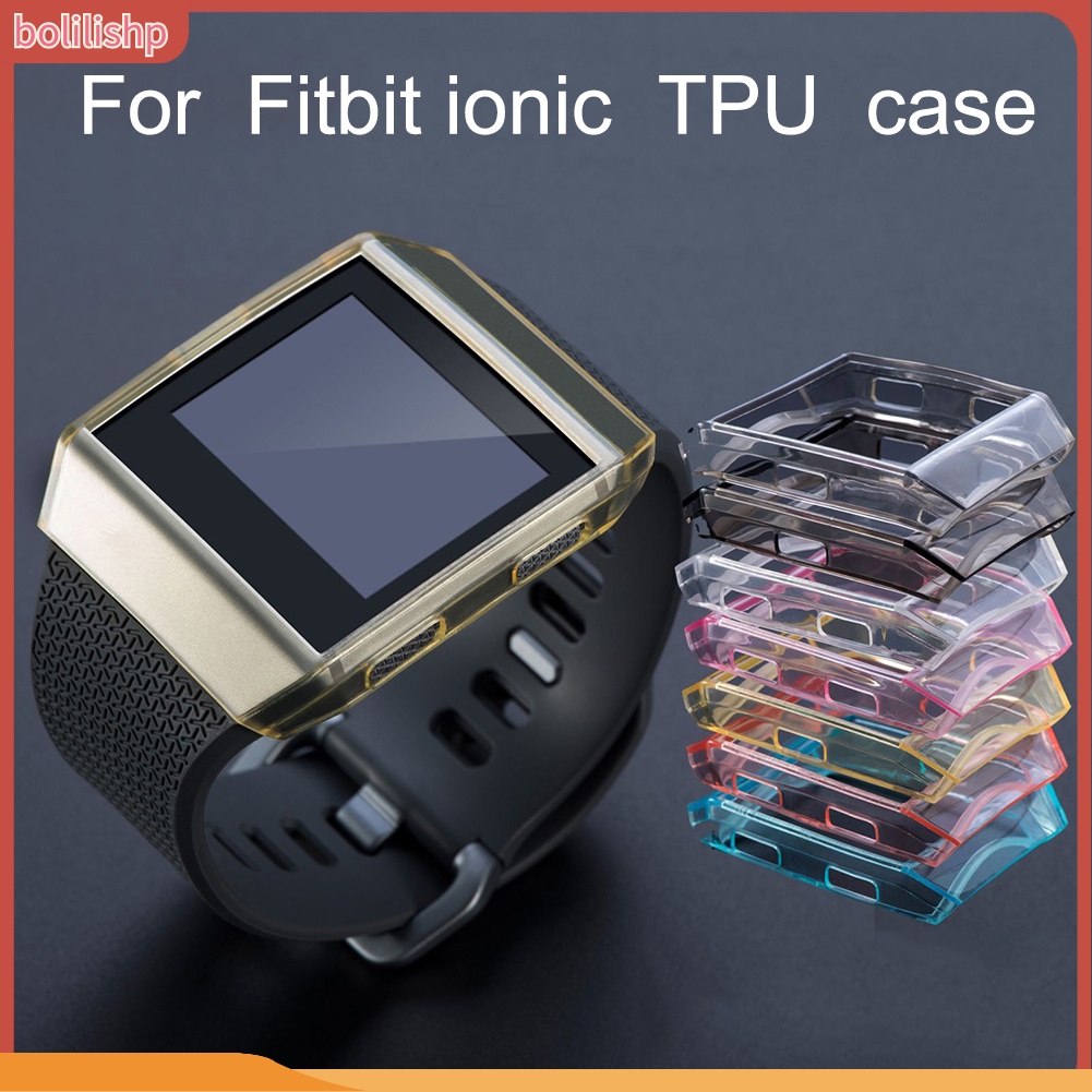 lt-bolilishp-gt-clear-tpu-protective-case-cover-protective-shell-for-fitbit-ionic-smart-watch