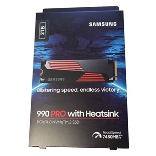 Samsung 990 PRO 2TB PCIe 4.0 NVMe M.2 2280 SSD with Heatsink - PS5 Compatible